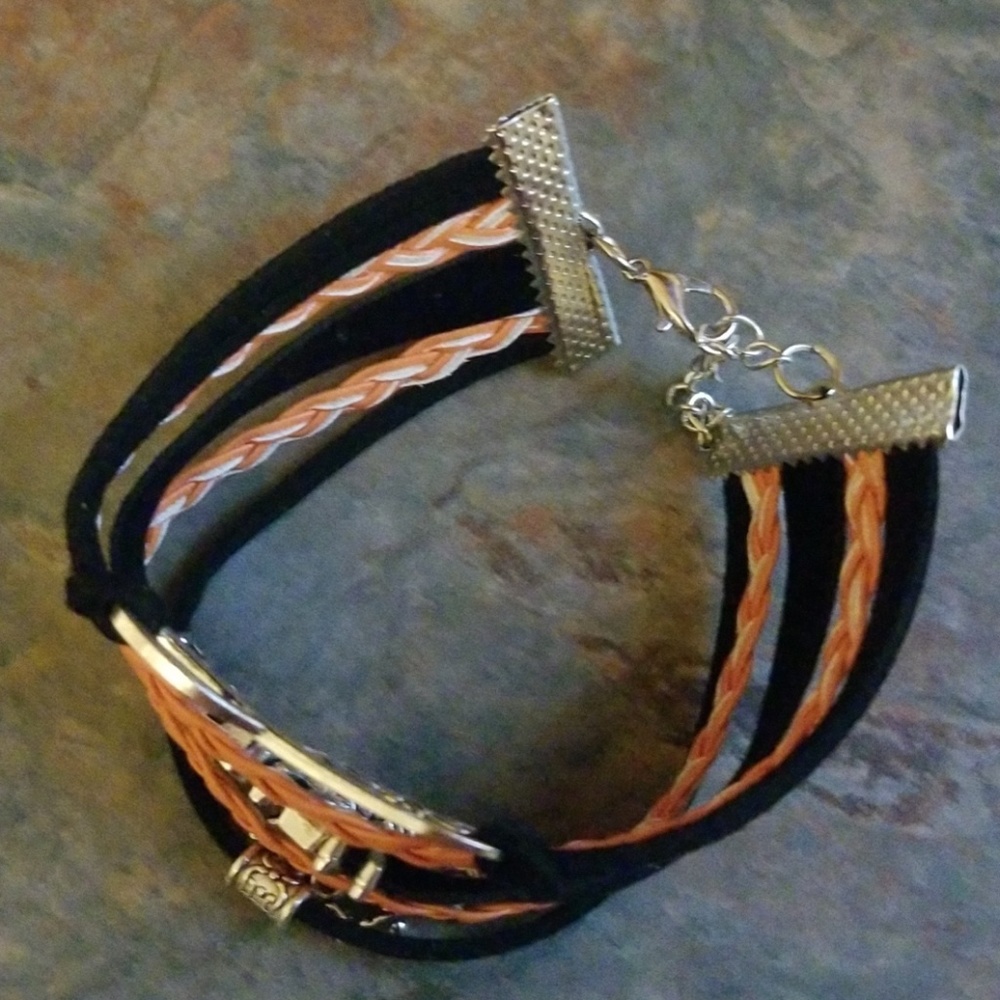 Harley bracelet new orange or black - Picture 6 of 7